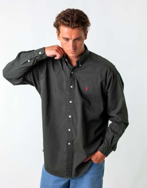 Vintage Polo Ralph Lauren Blake M Longsleeve Casual Shirt Blake