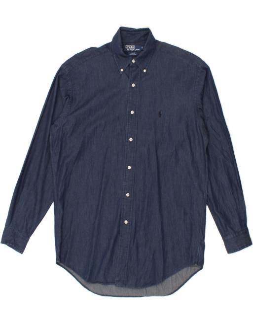 Vintage Polo Ralph Lauren Blake Size S Shirt in Navy Blue