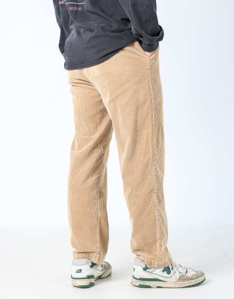 Vintage Polo Ralph Lauren corduroy 32x30 woven straight pants in tan - view 1