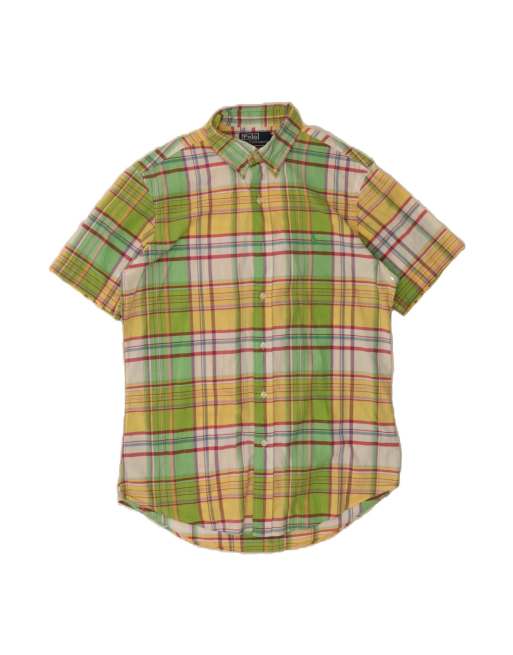 Vintage Polo Ralph Lauren Custom Fit Shirt Medium In Multicoloured Check