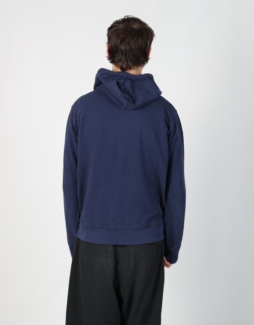 Vintage Polo Ralph Lauren l hoodie in navy blue, 3 of 4