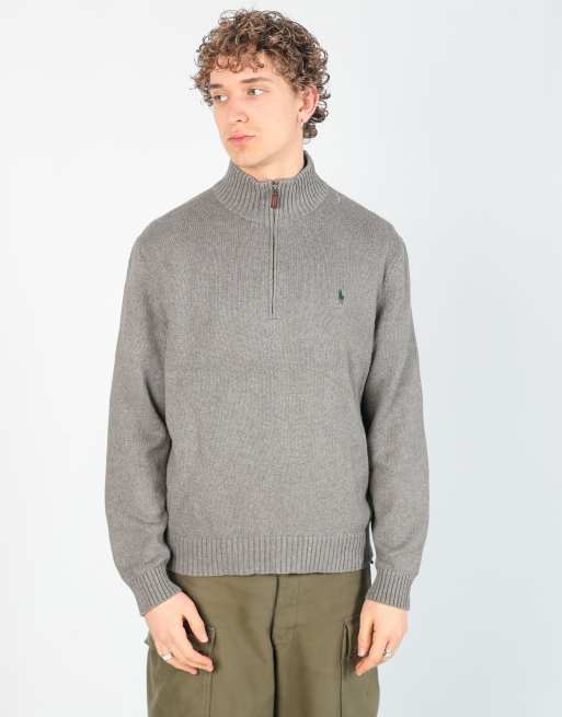 Vintage Polo Ralph Lauren l knit sweatshirt in grey