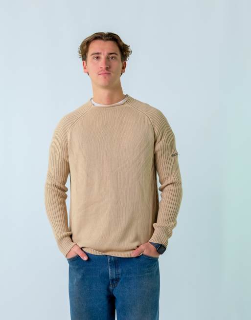 Vintage Polo Ralph Lauren L Knit Sweatshirt Tan