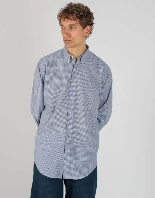 Vintage Polo Ralph Lauren l long sleeve shirt in blue, 2 of 4