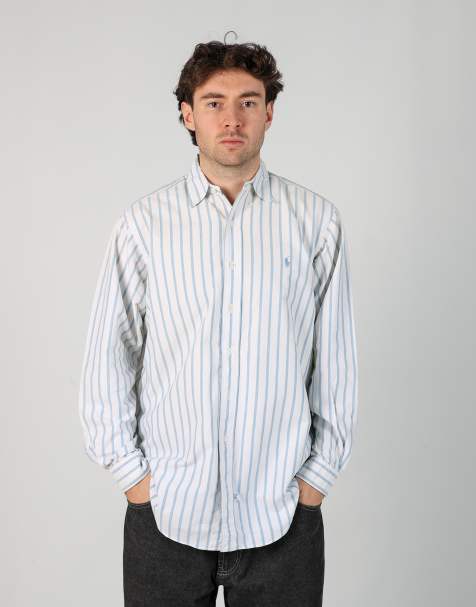 Vintage Polo Ralph Lauren l long sleeve shirt in ivory - view 1