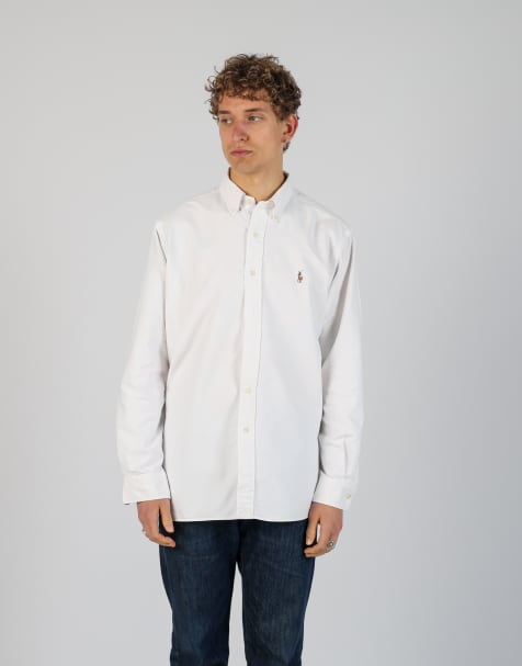 Vintage Polo Ralph Lauren l long sleeve shirt in white - view 1
