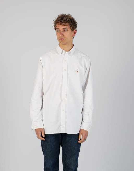 Vintage Polo Ralph Lauren l long sleeve shirt in white