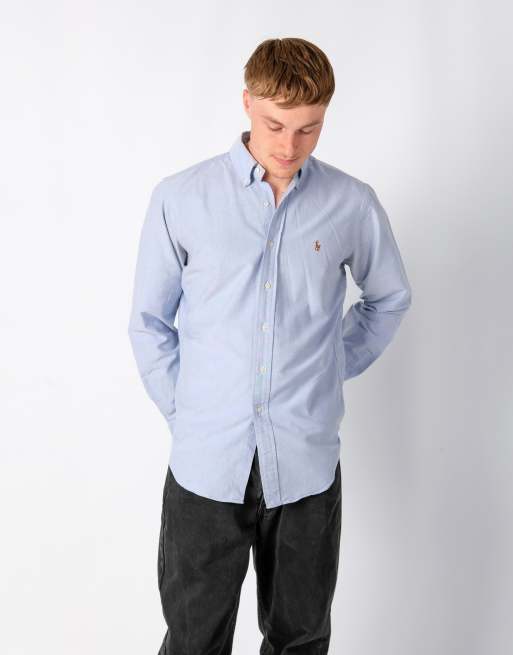 Vintage Polo Ralph Lauren l long sleeve shirt light blue