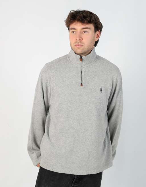 Vintage Polo Ralph Lauren l sweatshirt in light grey