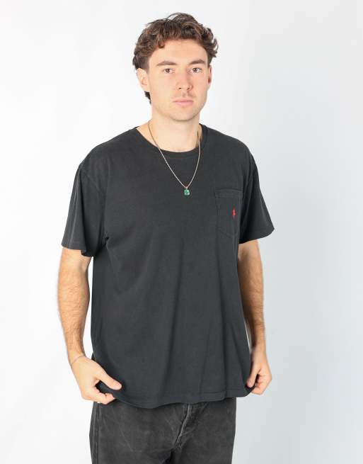 Vintage Polo Ralph Lauren l t-shirt in black