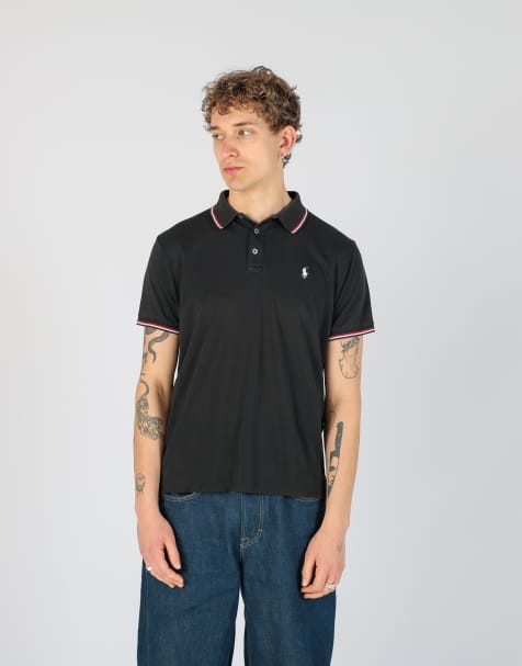 Vintage Polo Ralph Lauren l t-shirt in black - view 1