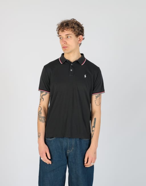 Vintage Polo Ralph Lauren l t-shirt in black
