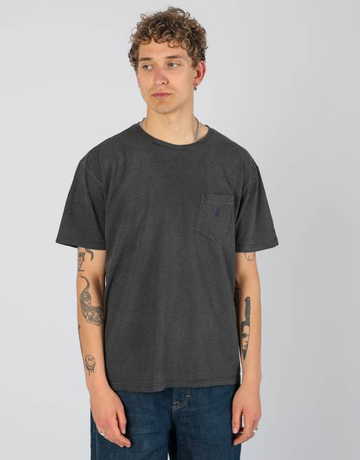 Vintage Polo Ralph Lauren l t-shirt in charcoal grey