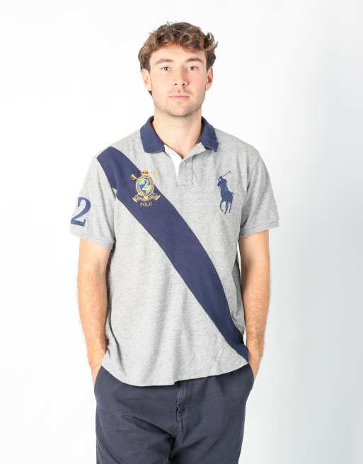 Vintage Polo Ralph Lauren l t-shirt in grey