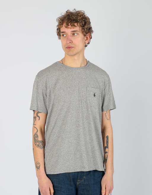 Vintage Polo Ralph Lauren l t-shirt in grey