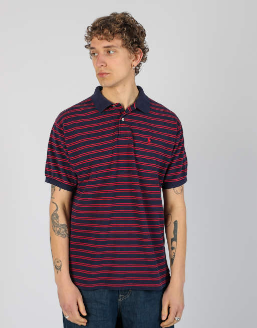 Vintage Polo Ralph Lauren l t-shirt in navy blue
