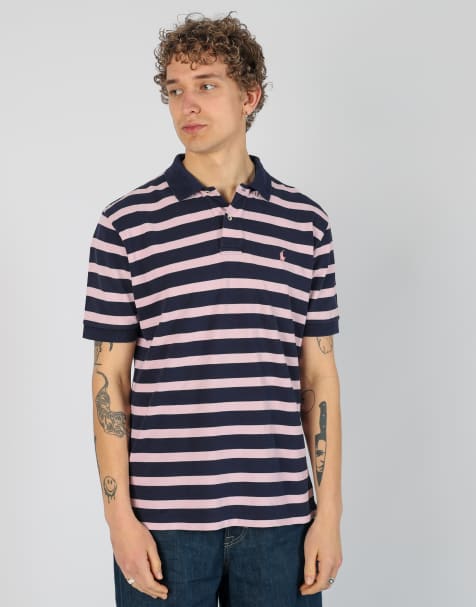 Vintage Polo Ralph Lauren l t-shirt in navy blue - view 1