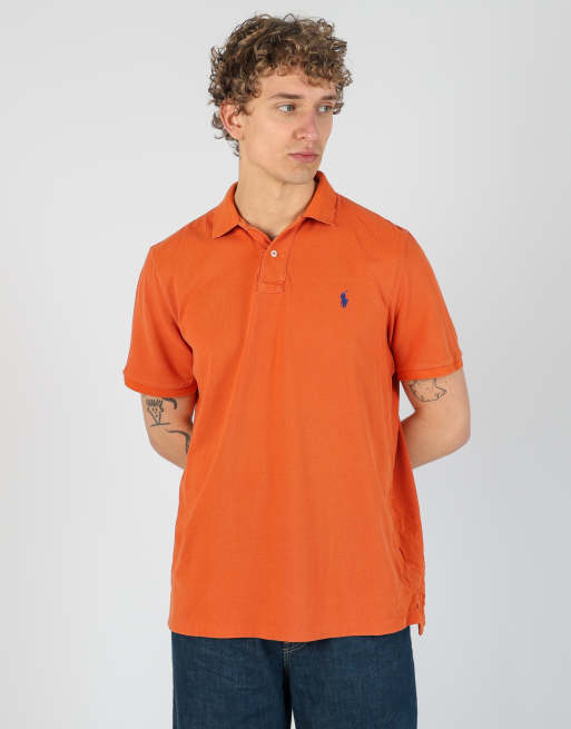 Vintage Polo Ralph Lauren l t-shirt in orange, 2 of 4