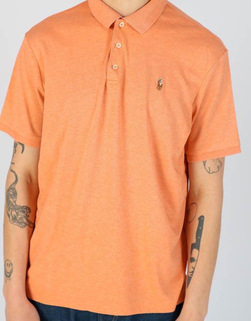 Vintage Polo Ralph Lauren l t-shirt in orange, 4 of 4
