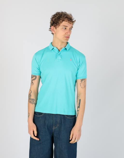 Vintage Polo Ralph Lauren l t-shirt in turquoise