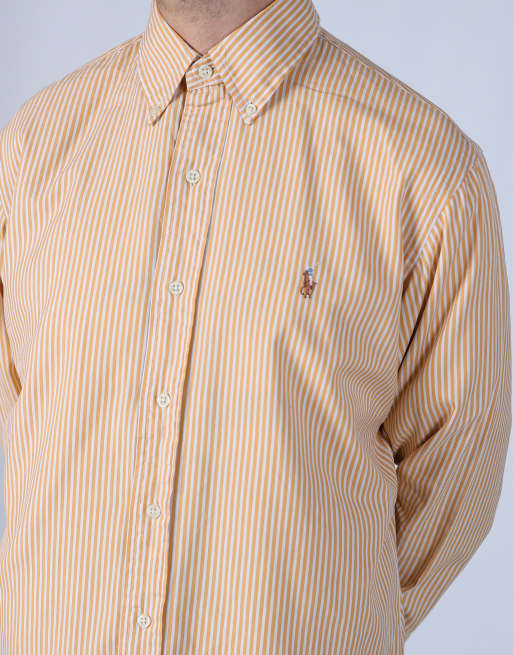 Vintage Polo Ralph Lauren m long sleeve shirt in orange, 4 of 4