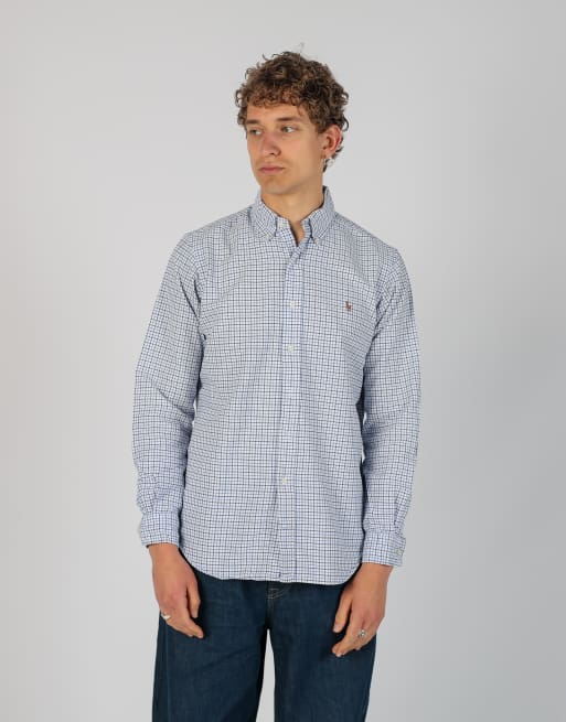 Vintage Polo Ralph Lauren m long sleeve shirt in white