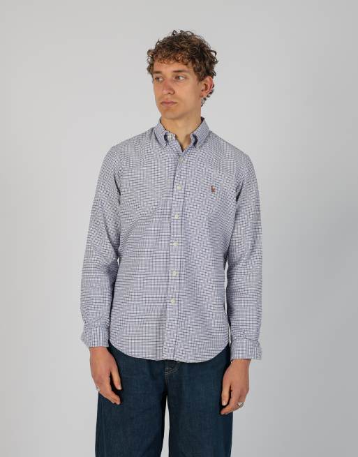 Vintage Polo Ralph Lauren m long sleeve shirt in white