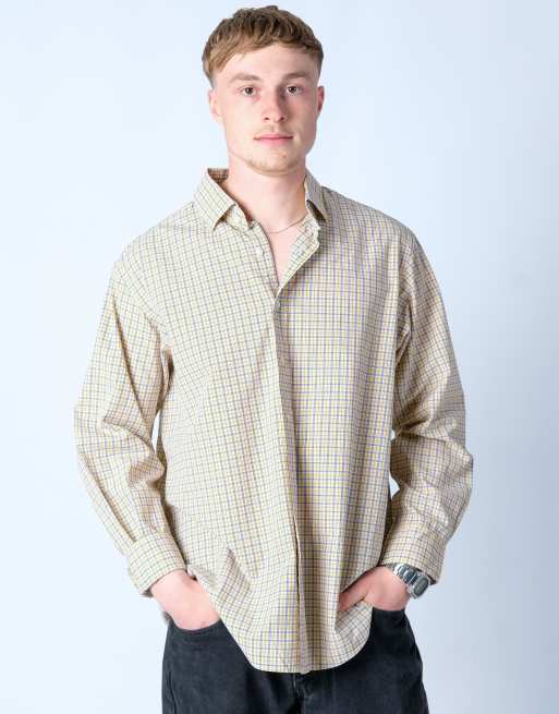 Vintage Polo Ralph Lauren m long sleeve shirt yellow