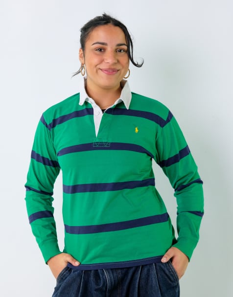 Vintage Polo Ralph Lauren M Long Sleeve T-shirt Dark Green - view 1