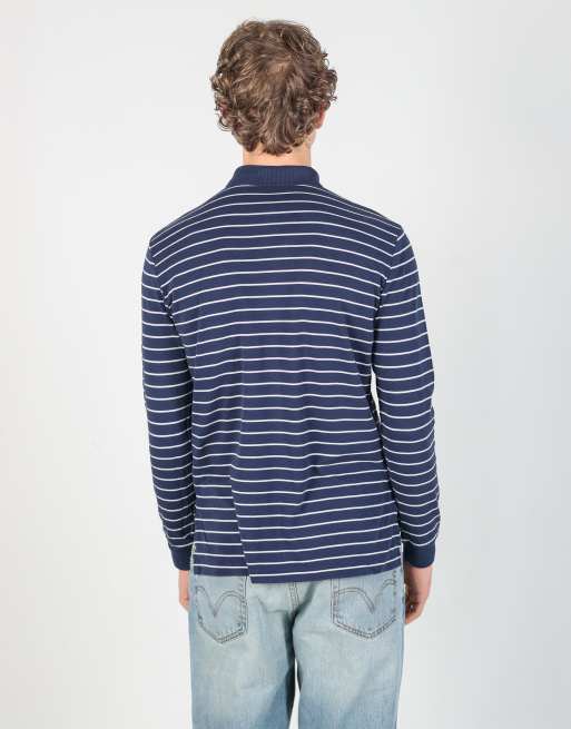 Vintage Polo Ralph Lauren m polo shirt in navy blue, 2 of 4