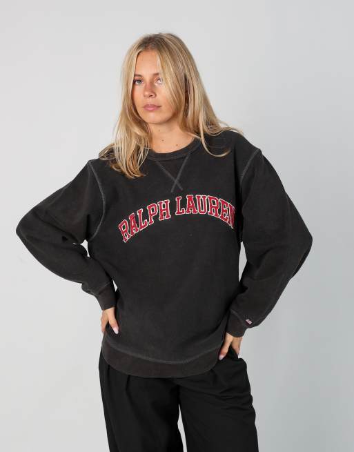Vintage Polo Ralph Lauren m sweatshirt in black