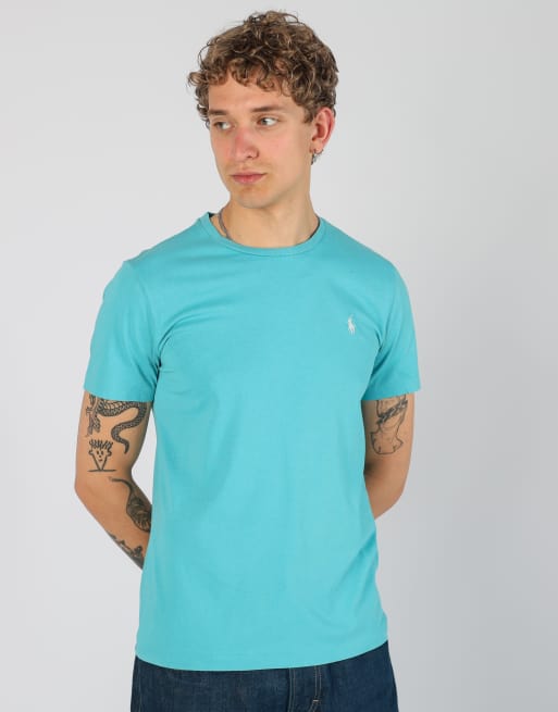 Vintage Polo Ralph Lauren m t-shirt in light blue