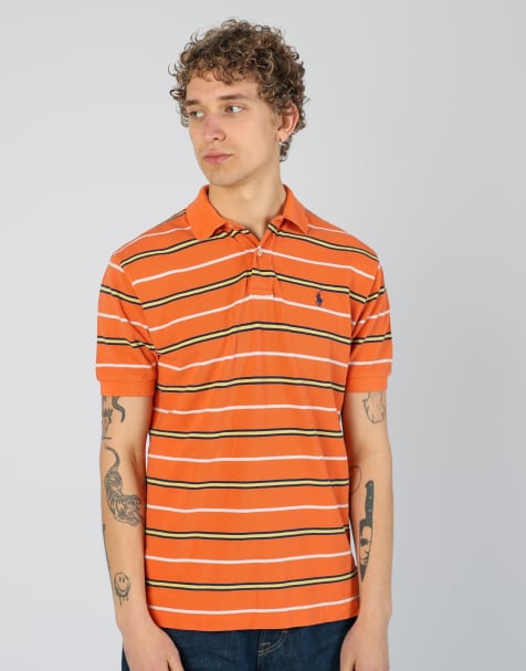 Vintage Polo Ralph Lauren m t-shirt in orange - view 1