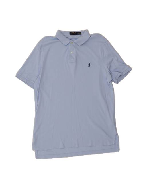 Vintage Polo Ralph Lauren Polo Shirt Large In Blue