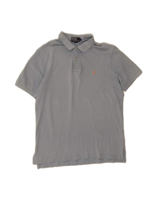 Vintage Polo Ralph Lauren Polo Shirt Large In Blue