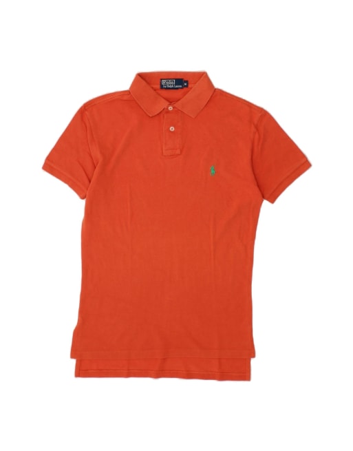 Vintage Polo Ralph Lauren Polo Shirt Medium In Orange