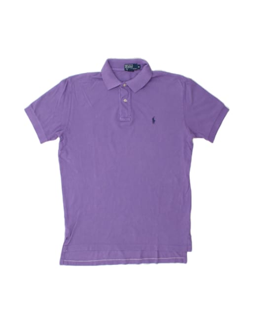 Vintage Polo Ralph Lauren Polo Shirt Medium In Purple