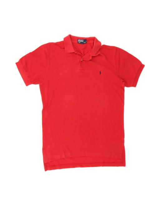 Vintage Polo Ralph Lauren Polo Shirt Medium In Red