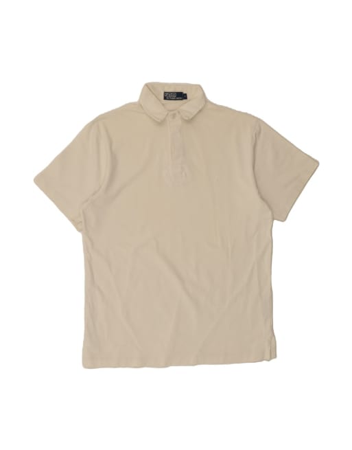 Vintage Polo Ralph Lauren Polo Shirt Medium In White