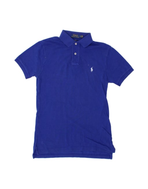 Vintage Polo Ralph Lauren Polo Shirt Small In Blue