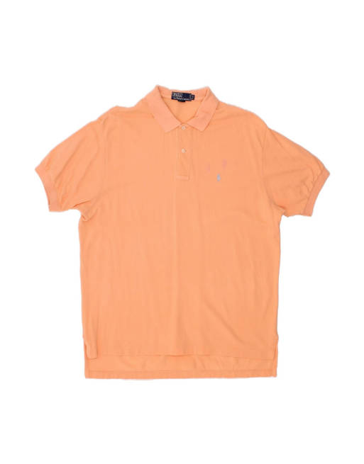 Vintage Polo Ralph Lauren Polo Shirt XL In Orange
