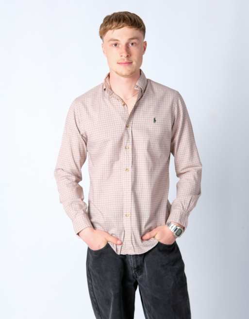 Vintage Polo Ralph Lauren s long sleeve shirt bronze