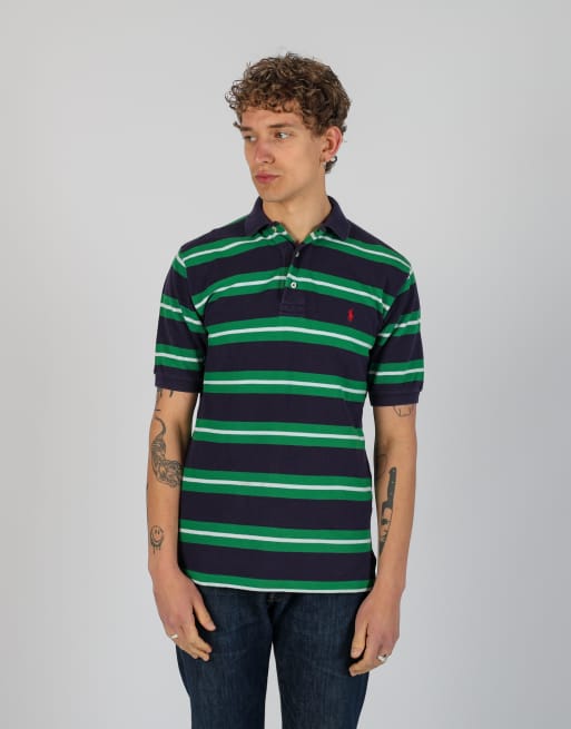 Vintage Polo Ralph Lauren s polo shirt in navy blue, 1 of 4