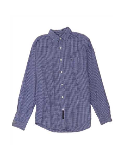 Vintage Polo Ralph Lauren Shirt Large In Blue Check - view 1