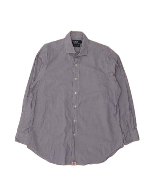 Vintage Polo Ralph Lauren Shirt Size 16 Large In Blue Gingham