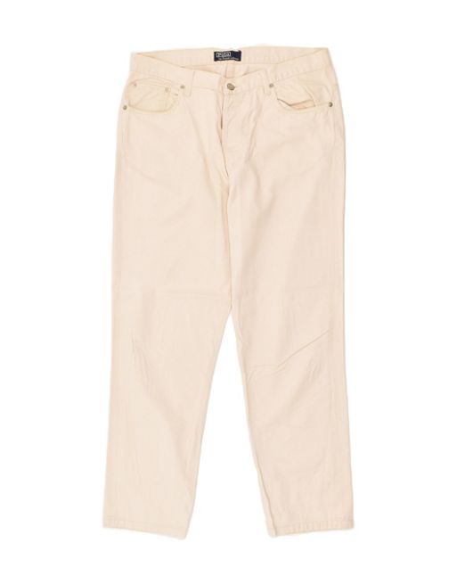 assn Polo Ralph Lauren Size 2XL Tapered Casual Trousers in Beige