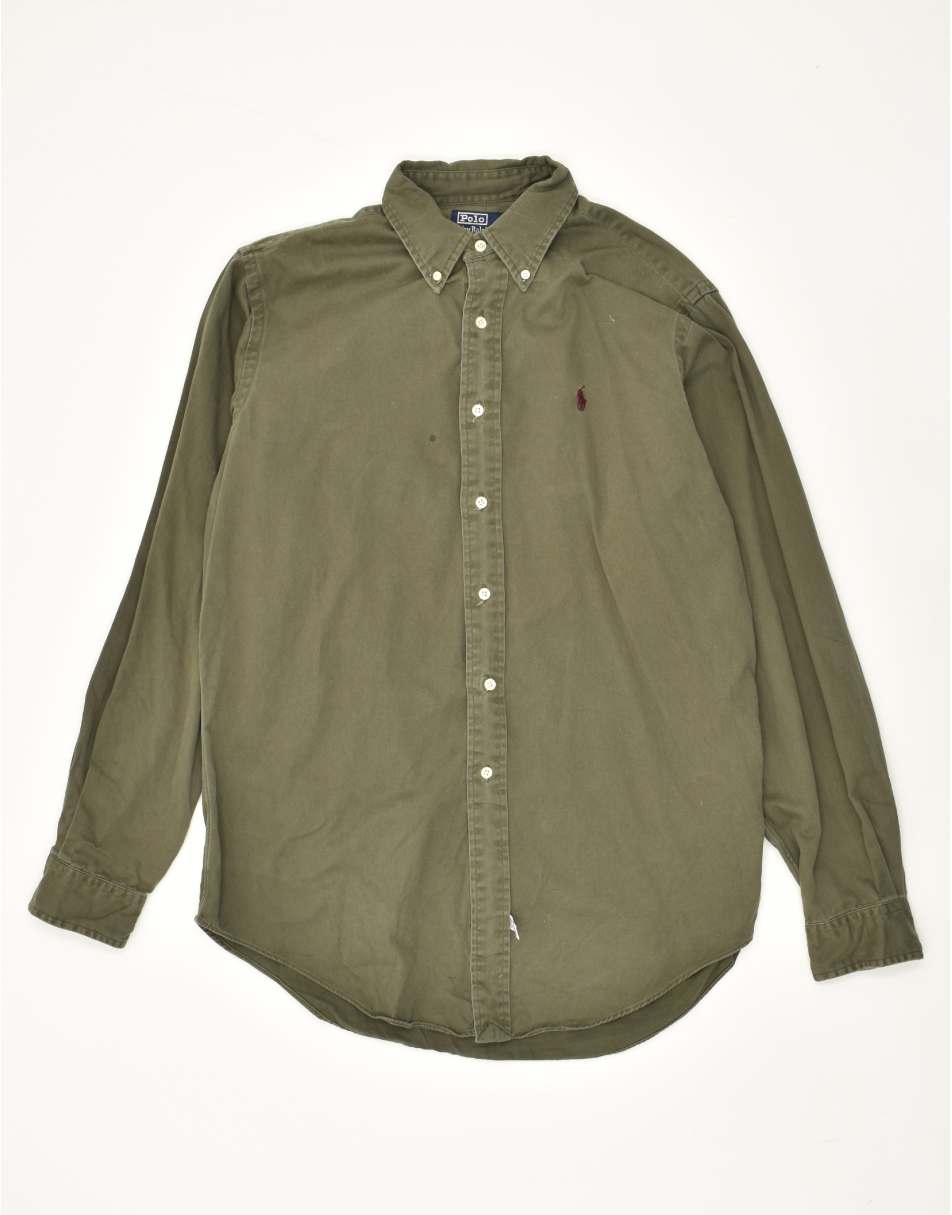 Vintage Polo Ralph Lauren Size M Shirt in Green