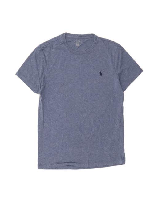 Vintage Polo Ralph Lauren Slim Fit T-shirt Top Medium In Blue