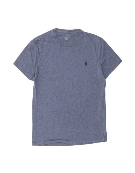 Vintage Polo Ralph Lauren Slim Fit T-shirt Top Medium In Blue - view 1
