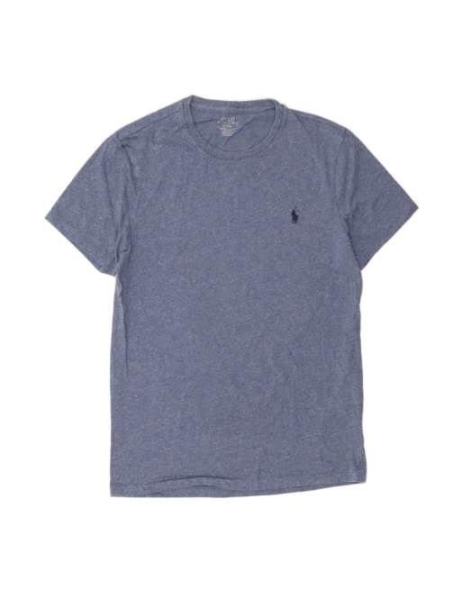 Vintage Polo Ralph Lauren Slim Fit T-shirt Top Medium In Blue